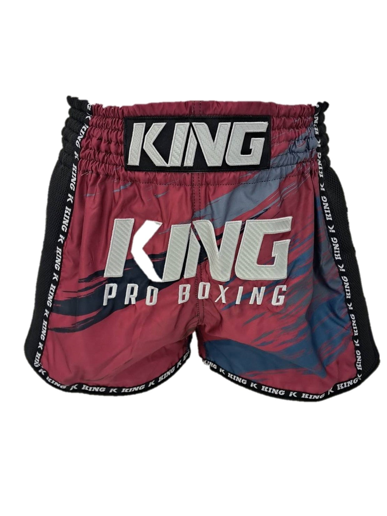 King Pro Boxing Shorts New Wave Red