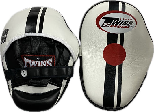 Twins Special PML14 Focus Mitts White Black