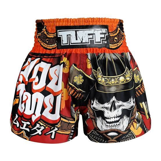 Tuff Muay Thai Shorts TUF-MS658-RED