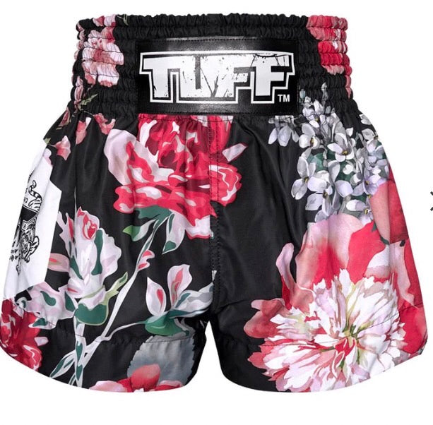Tuff Muay Thai Shorts  TUF-MS655 BLK