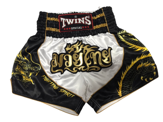 Twins Special Shorts TBS-Dragon 3 White Black