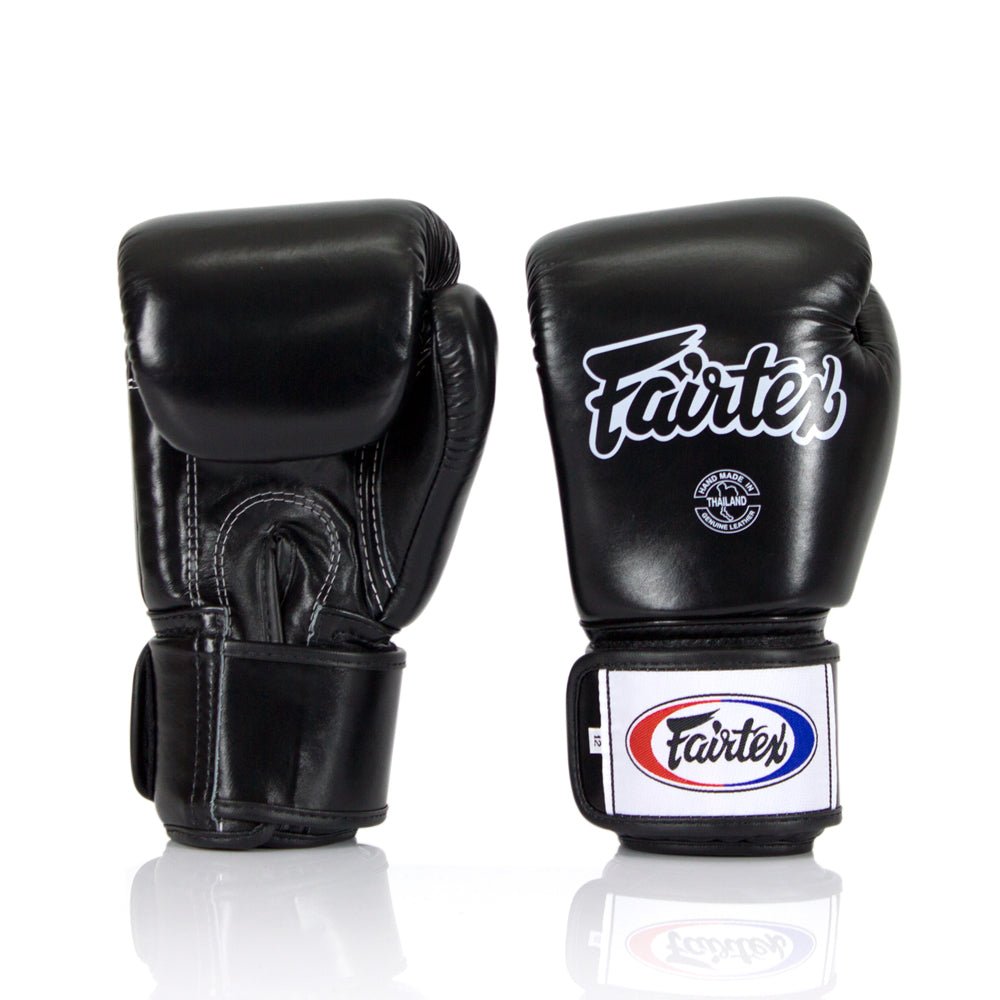 Fairtex Boxing Gloves BGV1 BLACK shop online at  SUPER EXPORT SHOP.