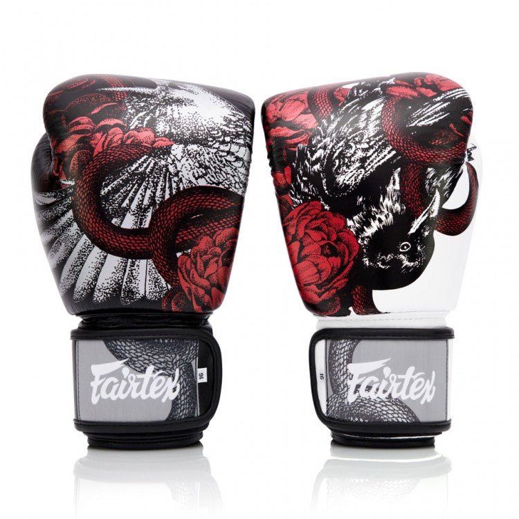 Fairtex Boxing Gloves BGV24 The Beauty of Survival (wooden box not included) Fairtex