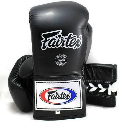 Fairtex Boxing Gloves PRO FIGHT BGL6 Black