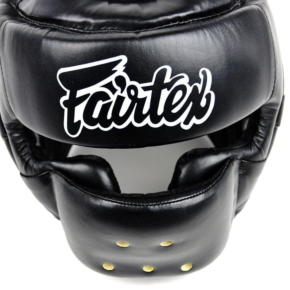 Fairtex Headguard Full Face Protecto HG14 Black - SUPER EXPORT SHOP