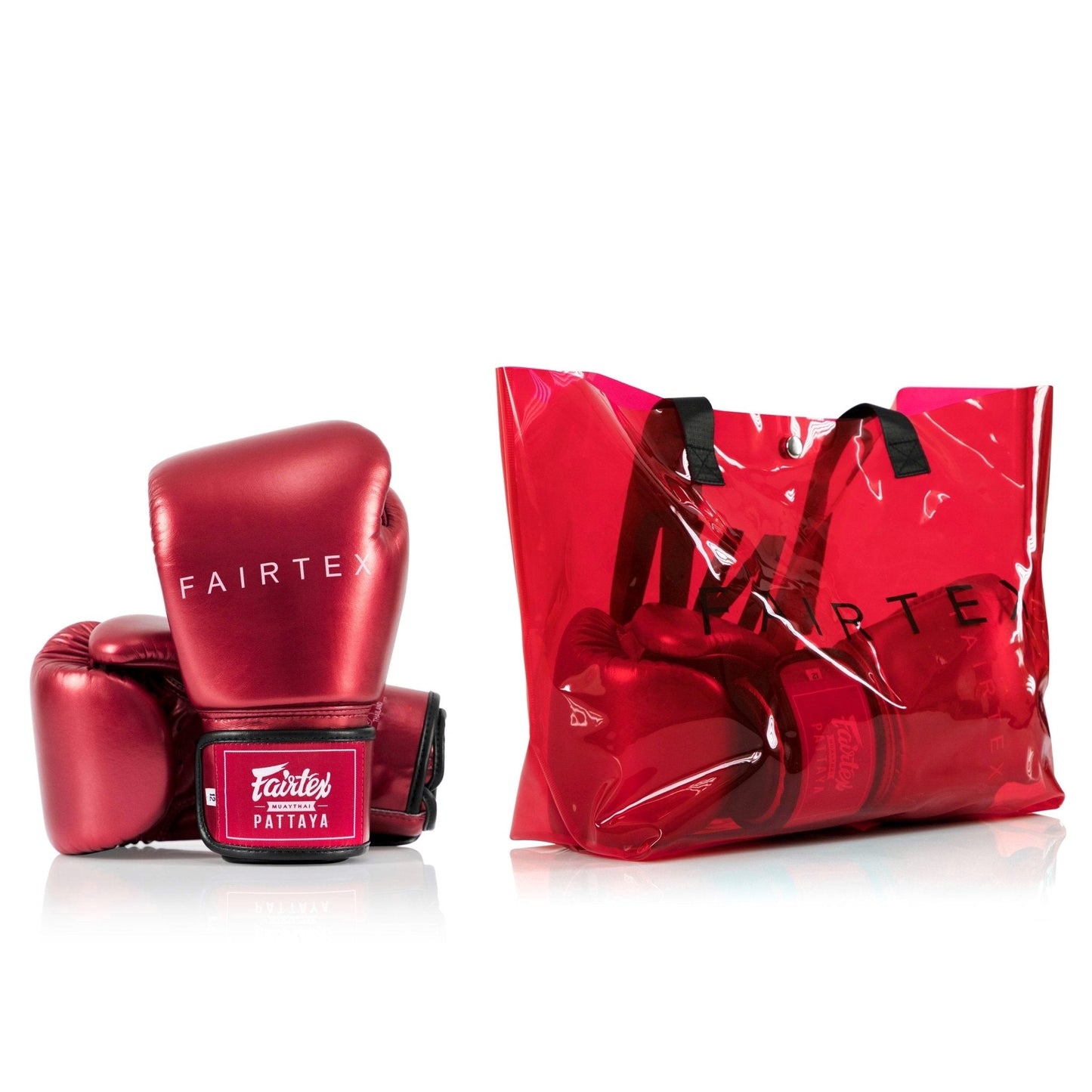 FAIRTEX Boxing Gloves BGV22 METALLIC Red