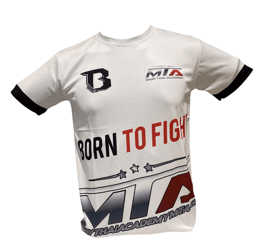 MTA T-shirt Born to fight 2 White