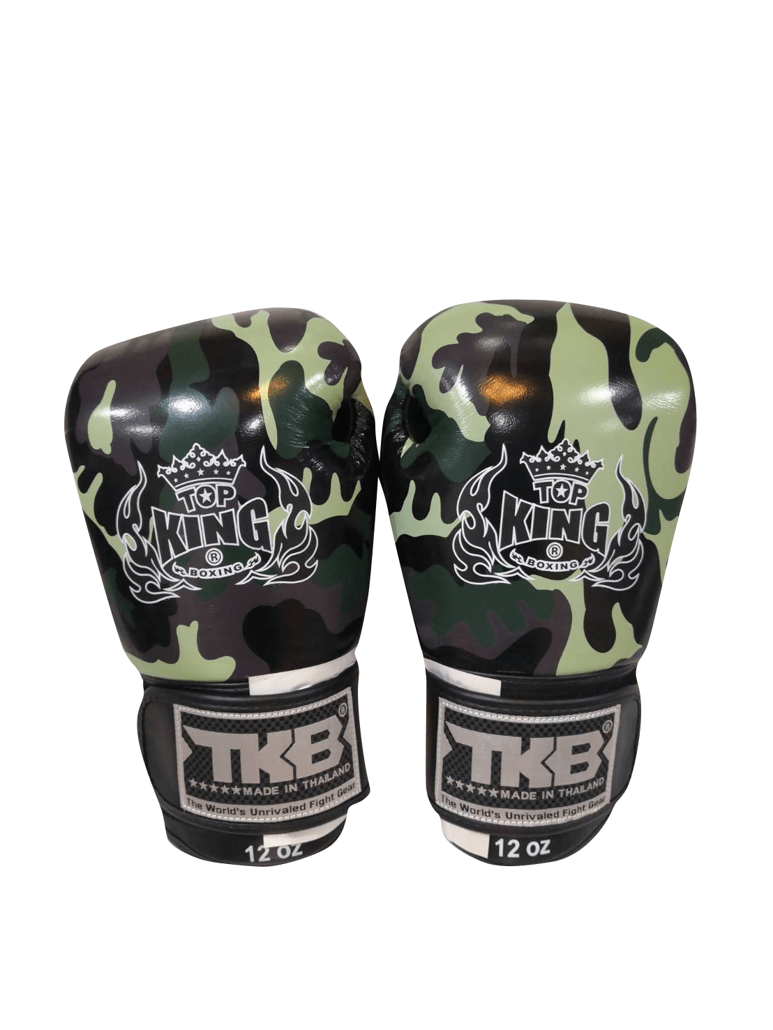 Top King Boxing Gloves "Camouflage" TKBGEM-03 Green