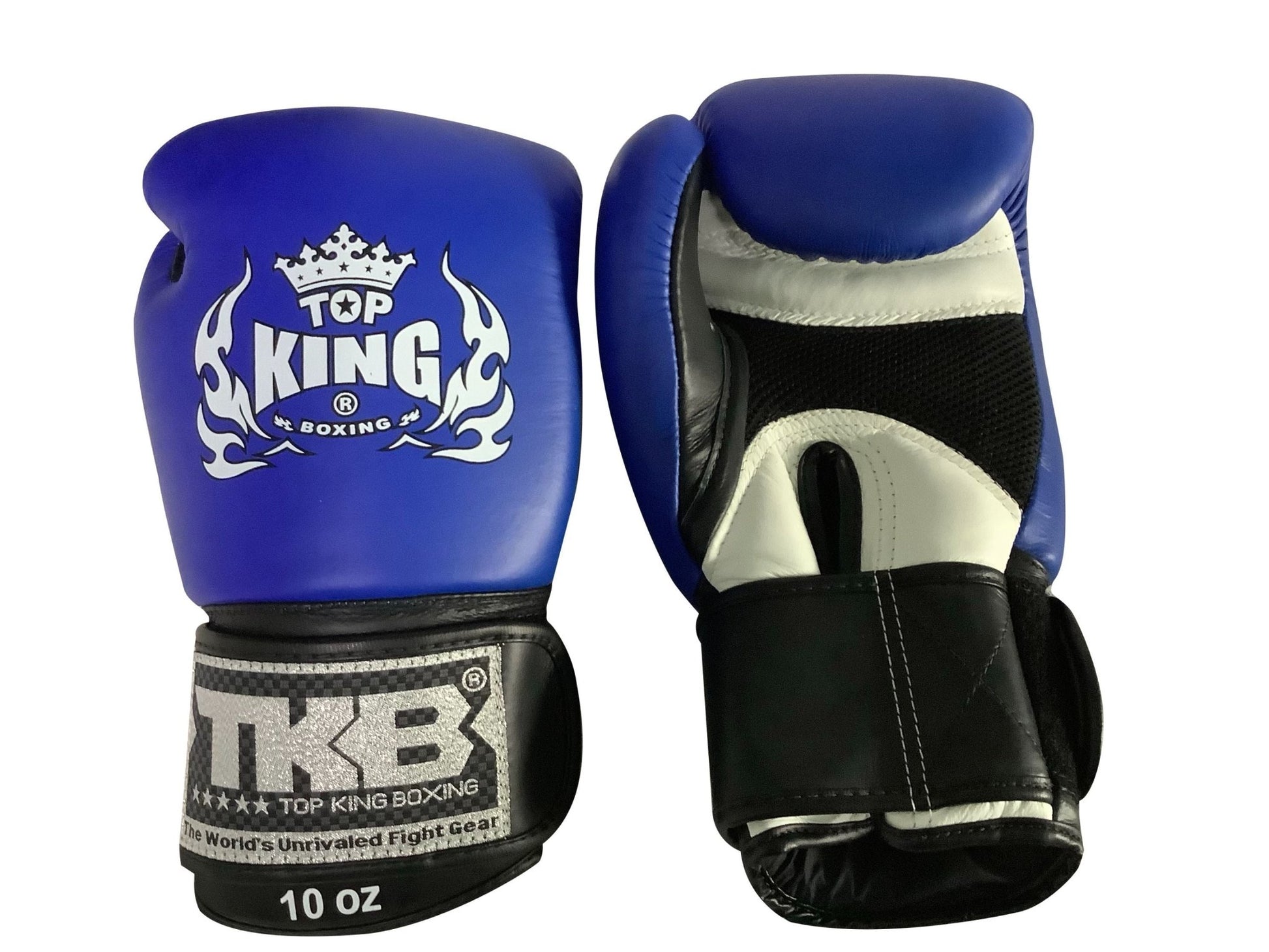 Top King Boxing Gloves "Ultimate" AIR TKBGAV Blue White Black
