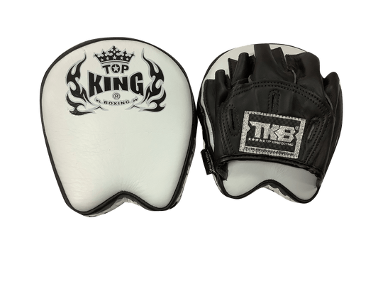 Top King Focus Mitts Professional TKFMP  White/Black