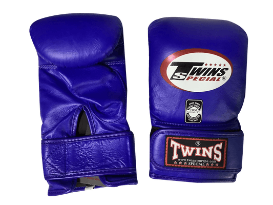 Twins Special Boxing Bag Gloves TBGL4F Blue Close Thumb
