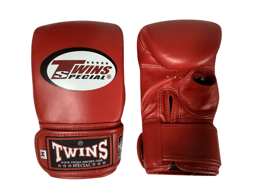 Twins Special Boxing Bag Gloves TBGL4H Red Open Thumb