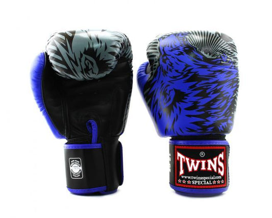 Twins Special BOXING GLOVES FBGVL3-50 BLUE/BLACK