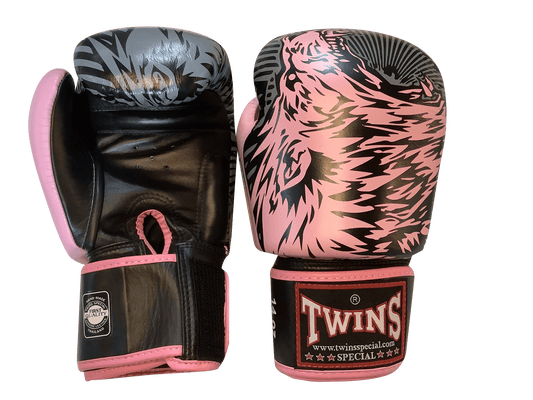 Twins Special BOXING GLOVES FBGVL3-50 PINK/BLACK