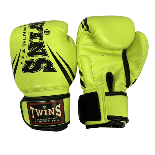 Twins Special Boxing Gloves KIDS FBGVSD3-TW6 Light Green Black