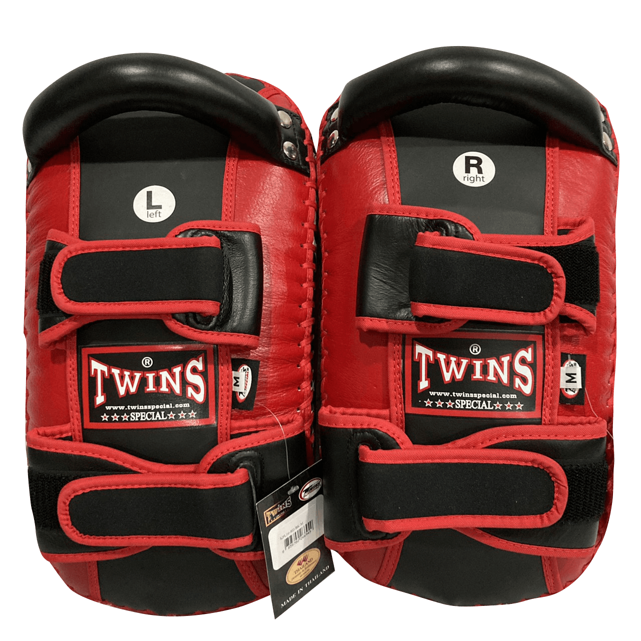 Twins Special Kicking Pads KPL10 Red Black - SUPER EXPORT SHOP